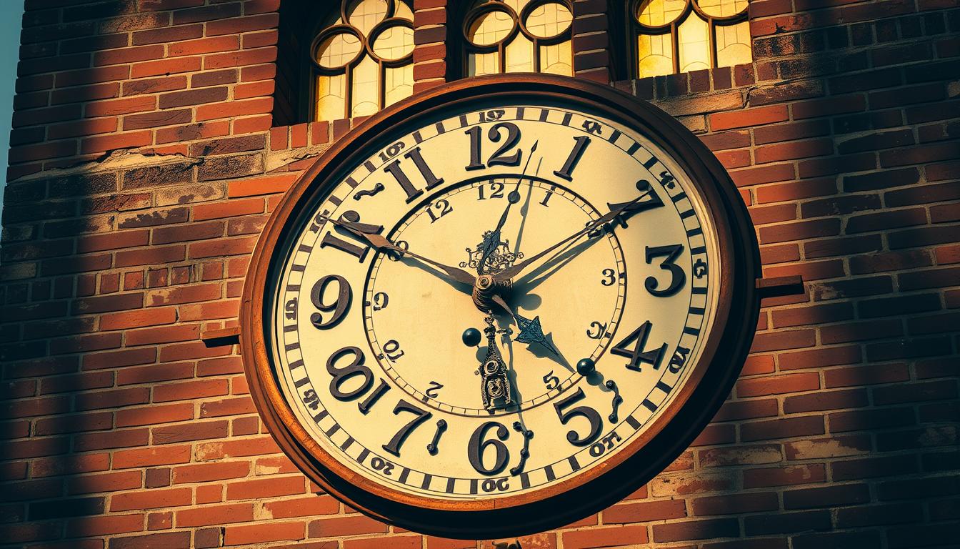The Clock Tower That’s Always 13 Minutes Late